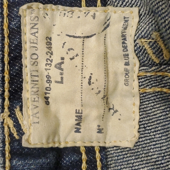 TAVERNITI SO JEANS, unique style designerjean COURTNEY 8410-99-132-2492 size:30 - Picture 9 of 9